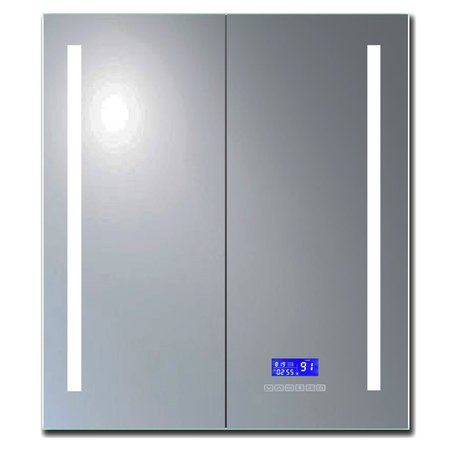 Alfi Brand 26" x 30" Double Door LED Light Bluetooth Medicine Cabinet ABMC2630BT